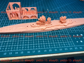3d Printed 1/700 Italian Cruiser Gorizia (full Hull/waterline)